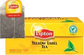 Thee lipton yellow label zonder envelop 100x1.5gr | Doos a 100 stuk