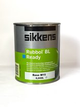 Sikkens Rubbol BL Ready | Base M15 | Mechanisch Bestendige Zijdeglanslak | 7-9m² | voor Binnen en Buiten | 950ml