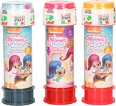 3x Bouteilles à bulles Shimmer and Shine avec jeu 60 ml pour enfants - Jouets distributeurs - speelgoed à saisir