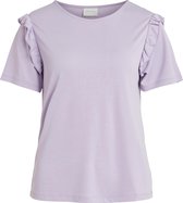 Vila VIKALIE S/S TOP/SU Dames Tshirt Lavender - Maat XS