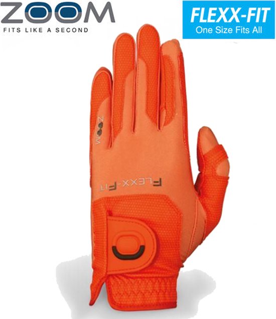 Zoom One Size Fits All Gant de golf pour femme, orange