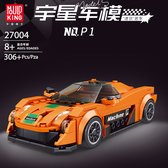 Mould King 27004 Speed Models - McLaren P1 - 306 onderdelen met vitrine - Lego compatibel - bouwdoos