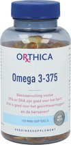 Orthica Omega 3-375 - 120 softgels - Vetzuren