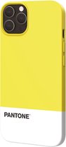 Pantone Design Silicone Hoesje iPhone 13 Pro - Backcover - Geel – Celly