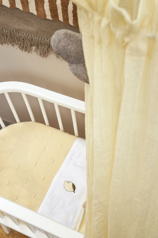 Meyco Baby Uni sluier - soft yellow — afbeelding 5