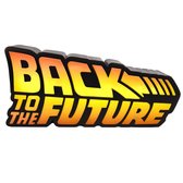 Back To The Future Logo LED Lamp – Werkt Met USB Kabel of Batterijen – 3 AA Batterijen