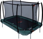 Avyna Pro-Line InGround trampoline 223 – 305x225 cm + Royal Class veiligheidsnet - Groen