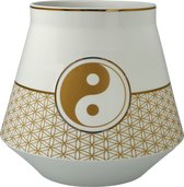 Goebel - Lotus | Tafellamp Yin &amp; Yang | Porselein - 18cm tweedehands  Nederland