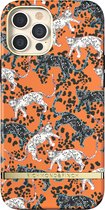 Richmond & Finch Orange Leopard luipaarden hoesje voor iPhone 12 Pro Max - oranje