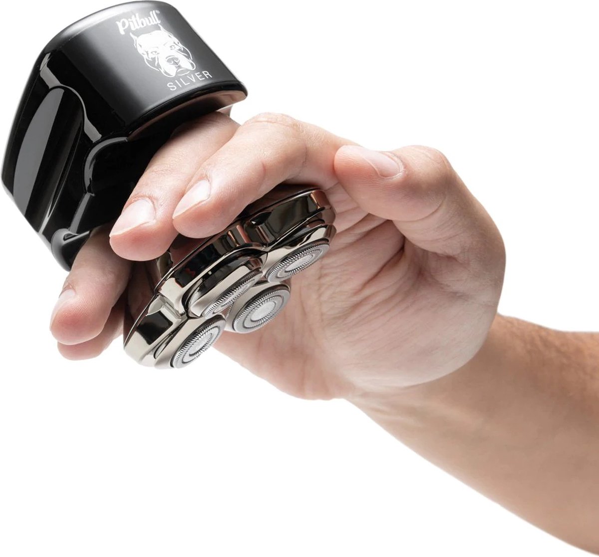 Skull Shaver Silver PRO Head and Face Shaver - afbeelding 3