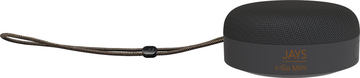 JAYS s-Go Mini Draadloze stereoluidspreker Zwart
