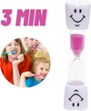 Afbeelding van het spelletje Zandloper - Tandenpoetsklok - 3 Minuten tanden poetsen - Kinderen