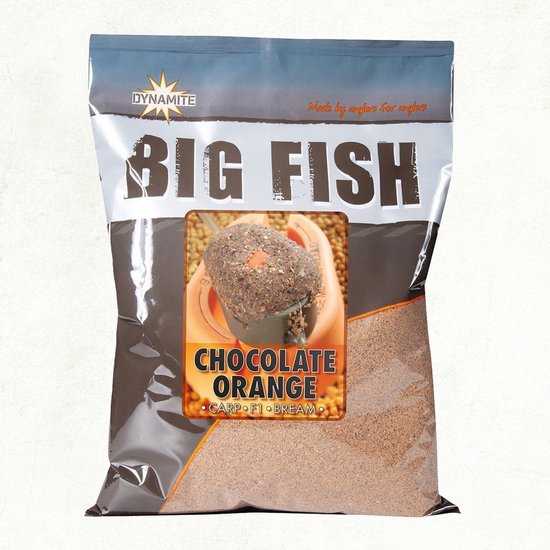 Dynamite Baits Big Fish - Chocolate Orange - 1.8kg Bruin 1.8kg van Merkloos — afbeelding 2