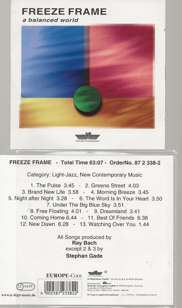 FREEZE FRAME - A BALANCED WORLD