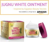 K-Veda Jugnu White Ointment 40 gram - K-Veda - Acne crème- Puistjes - Jeuk - Uitslag - Gezicht - Reinigen - Antiseptisch - Hydrateren - Verzorgen - Nachtcrème - Mannen en Vrouwen -