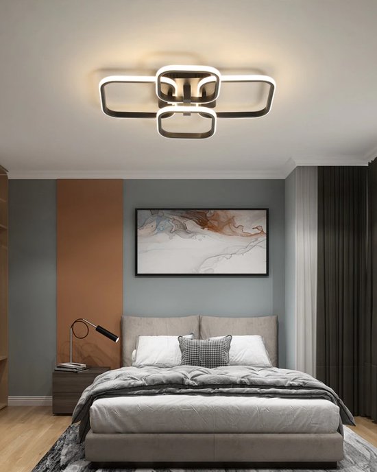 visie stel voor Vlek UnicLamps LED Bluetooth - 4 Koppen Plafondlamp Met Afstandsbediening -  Smart Lamp... | bol.com