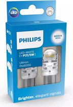 Philips Ultinon Pro6000 BAY15d / P21-5w 6000k set 11499CU60X2