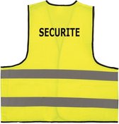 Veiligheidsvest - Veiligheidshesje - Gilet de Securite - SECURITE - One size