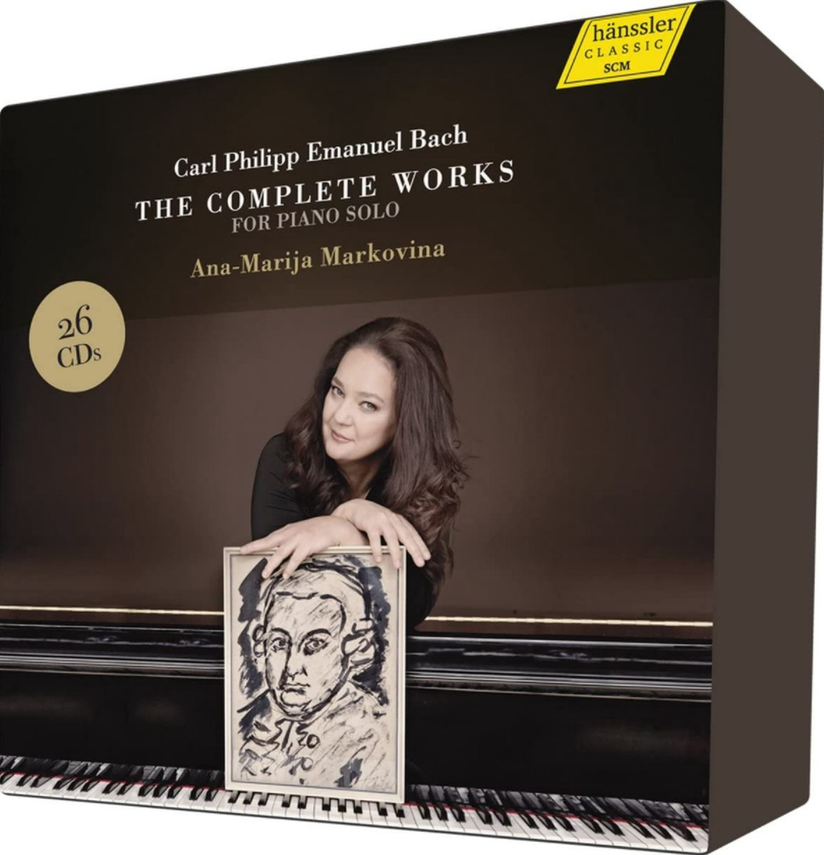 Ana-Marija Markovina - C.P.E. Bach: The Complete Works For Piano Solo (26 CD)