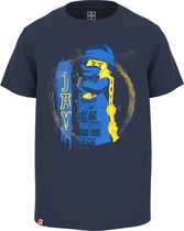 Lego T-shirt Ninjago Jay Blauw - maat 140