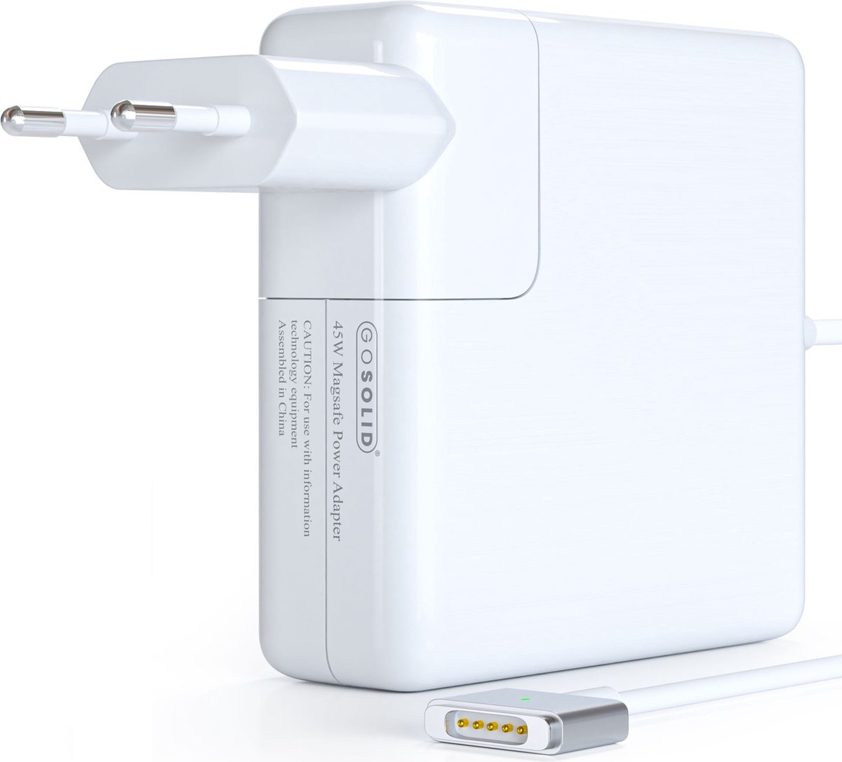 GO SOLID! Macbook Air Oplader - 45W - Magsafe 2