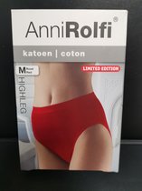 ANNI ROLFI HIGHLEG ROOD SIZE M KATOEN