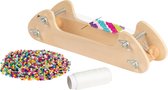 GOKI Weefgetouw - Parels - 21,7X6,7X5,6Cm - Inclusief Parels - 6 Jaar