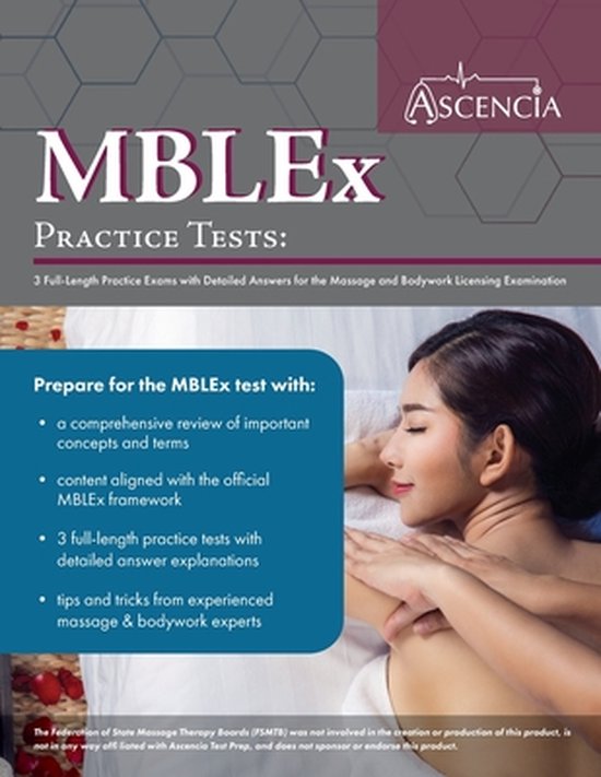 MBLEx Practice Tests 3 FullLength Practice Exams with Detailed