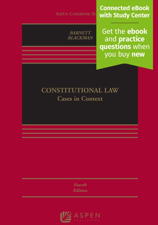 Aspen Casebook- Constitutional Law