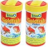 Tetra - Visvoer - Goldfish Flakes - Vissenvoer - 250 ml - 2 stuks