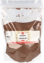 Van Beekum Specerijen - Piment Gemalen - 1 kilo (hersluitbare stazak)