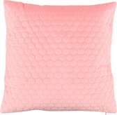 Zachte fluwelen Kussenhoes Java - 45 x 45 cm - Roze