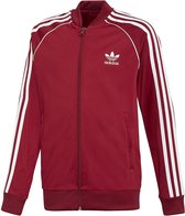 adidas Originals Superstar Top Trainingspak jas Kinderen rood 8/9 jaar oTUd