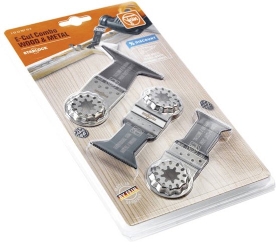 Fein E-Cut Combo Starlock WOOD & METAL Zaagbladenset - 35222967100