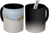 Magische Mok - Foto op Warmte Mok - Zee achter de duinen - 350 ML - Uitdeelcadeautjes
