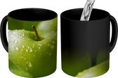 Magische Mok - Foto op Warmte Mok - Appel - Groen - Water - 350 ML - Uitdeelcadeautjes