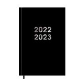 Hobbit - Agenda basic - 2022/2023 - Zwart - Week op 2 pagina's - Schoolagenda - Hardcover - 20,5x14cm(A5-)