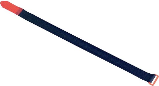 TRU COMPONENTS 689-330-Bag Klittenband Met riem Haak- en lusdeel (l x b) 900 mm x 25 mm 2 stuk(s)