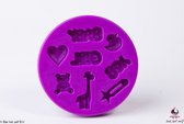 Bak het zelf siliconen mal - baby - marsepein & fondant - zeep - epoxy - gips