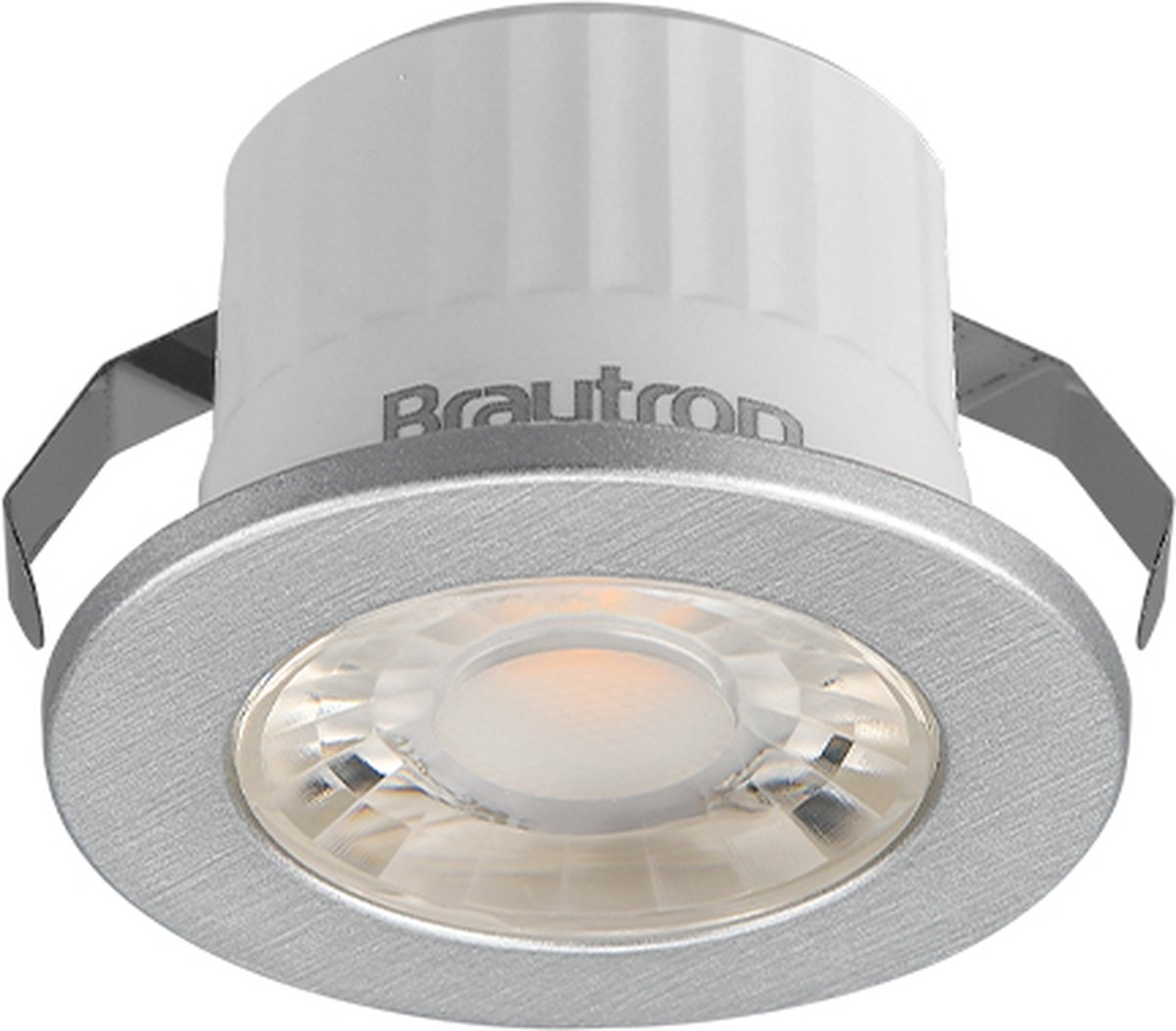Braytron Veranda LED Minispot Plafondspotjes LED Downlight- Waterdicht IP54 -Zilver -3W -6500K