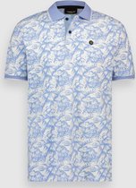 Polo Allover Print Leafs Men T.Shirt | Serenity