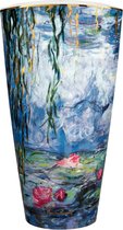 Goebel - Claude Monet | Vaas Waterlelies met wilg 50 | Artis Orbis - porselein - 50cm - Limited Edition - met echt goud
