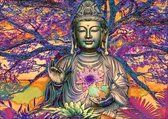 Diamond painting 30x40 cm - Buddha colour