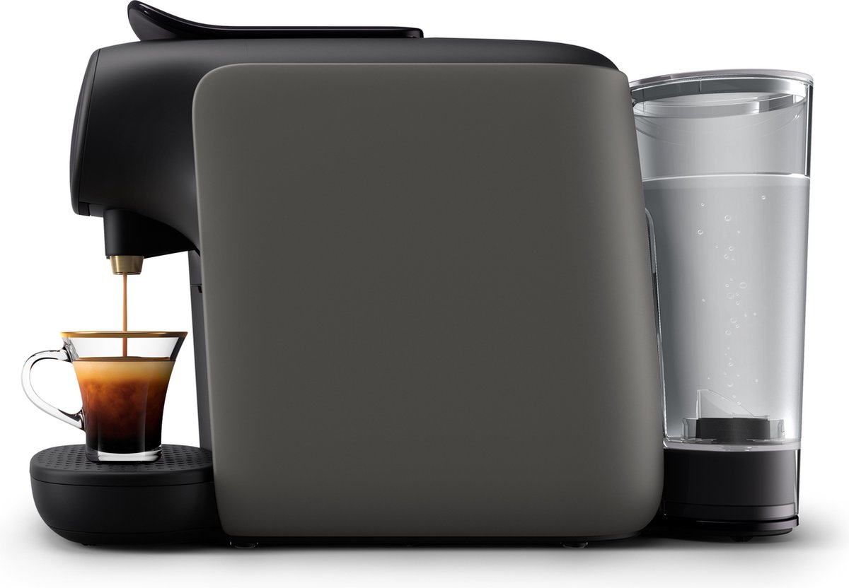 Philips L'OR Barista Sublime Koffiezetapparaat LM9012/20 - Geschikt voor Capsules - Koffiecupmachine Inclusief 9 Espresso en Barista Capsules - Grijs — afbeelding 2