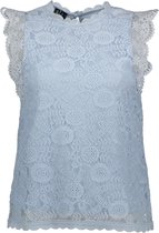 Pieces Top Pcolline Sl Lace Top Noos Bc 17120454 Kentucky Blue Dames Maat - S