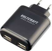 VOLTCRAFT SPAS-2400/2+ VC-11332175 USB-oplader Thuis Uitgangsstroom (max.) 4800 mA 2 x USB