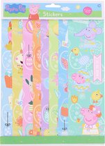 Paas stickervellen 8 stuks "Peppa Pig"