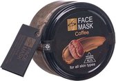 Exfoliërend rozen en koffie gezicht masker scrub,100 ml
