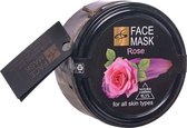 Rosa Damascena Gezichtsmasker, crème masker voor gezicht 100 ml