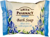 Green Pharmacy Bath Soap Bar Blue Irys With Argan Oil 100g